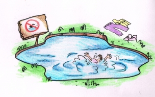 شنا کردن در آبگیر ها و استخرهای کشاورزی بازی با مرگ است - سازمان آتش نشانی و خدمات ایمنی شهرداری نیشابور