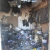 آتش سوزی مغازه خیاطی و لحاف دوزی | عکس از : حمید چنارانی