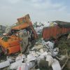 واژگونی کامیون ده چرخ | عکس از : حمید چنارانی