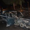 آتش سوزی خودرو پیکان | عکس از : حمید چنارانی