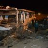 واژگونی اتوبوس در محور مشهد به نیشابور | عکس از : حمید چنارانی
