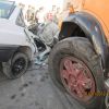 تصادف مرگبار پراید و کامیون | عکس از : مسعود عین آبادی