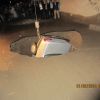 فرو کش کردن چاه قدیمی | عکس از : مسعود عین آبادی