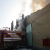 آتش سوزی گسترده در یک کارخانه تولیدی | عکس از : محمد مهدی سلیمان